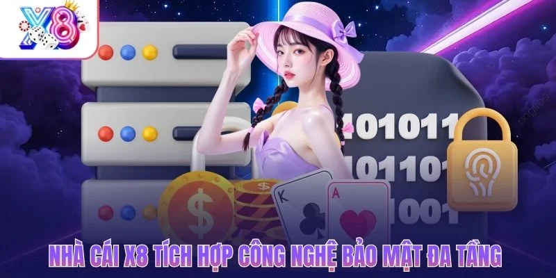 Cổng game X8 tích hợp công nghệ bảo mật đa tầng