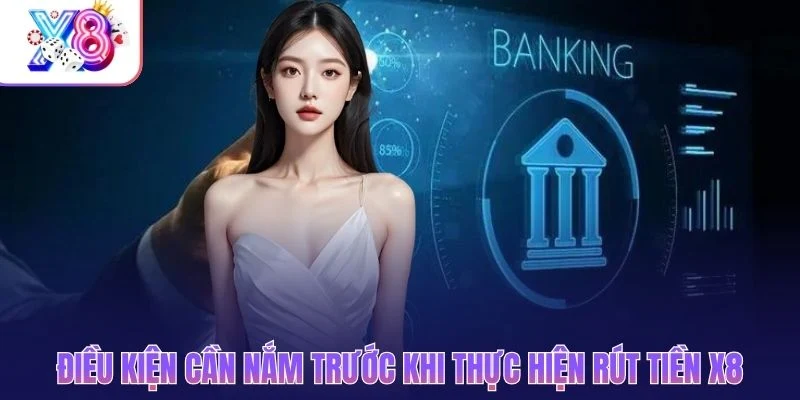 Điều kiện cần nắm trước khi thực hiện rút tiền X8