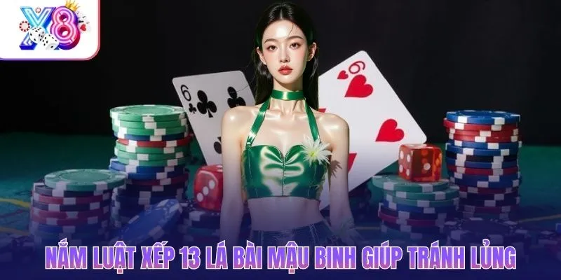 Nắm luật xếp 13 lá bài mậu binh giúp tránh lủng