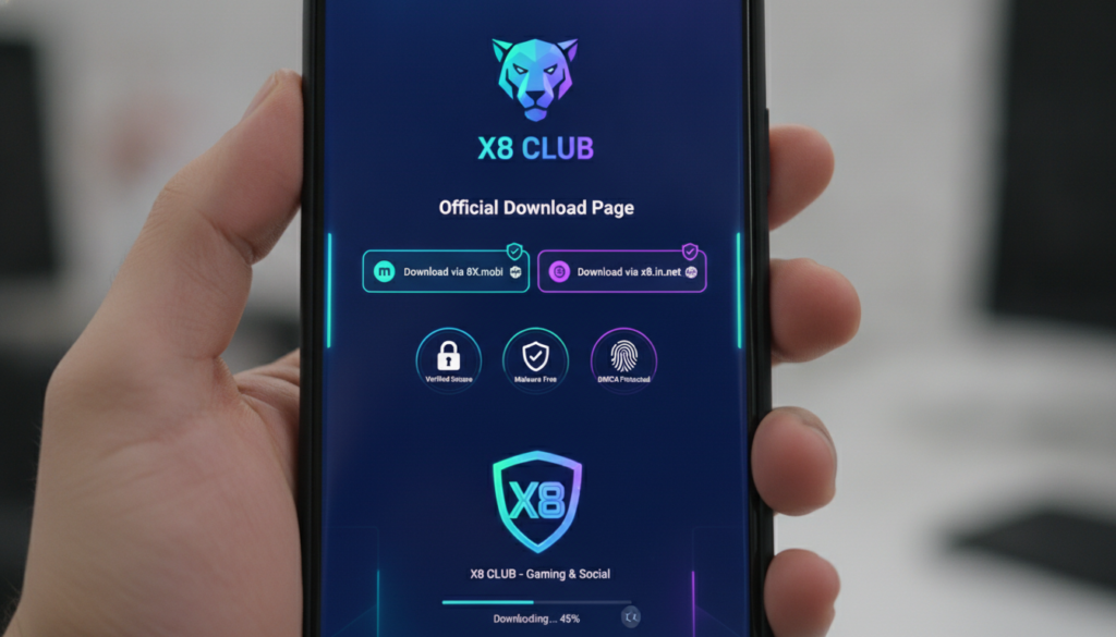 tải app x8 club chính thức
